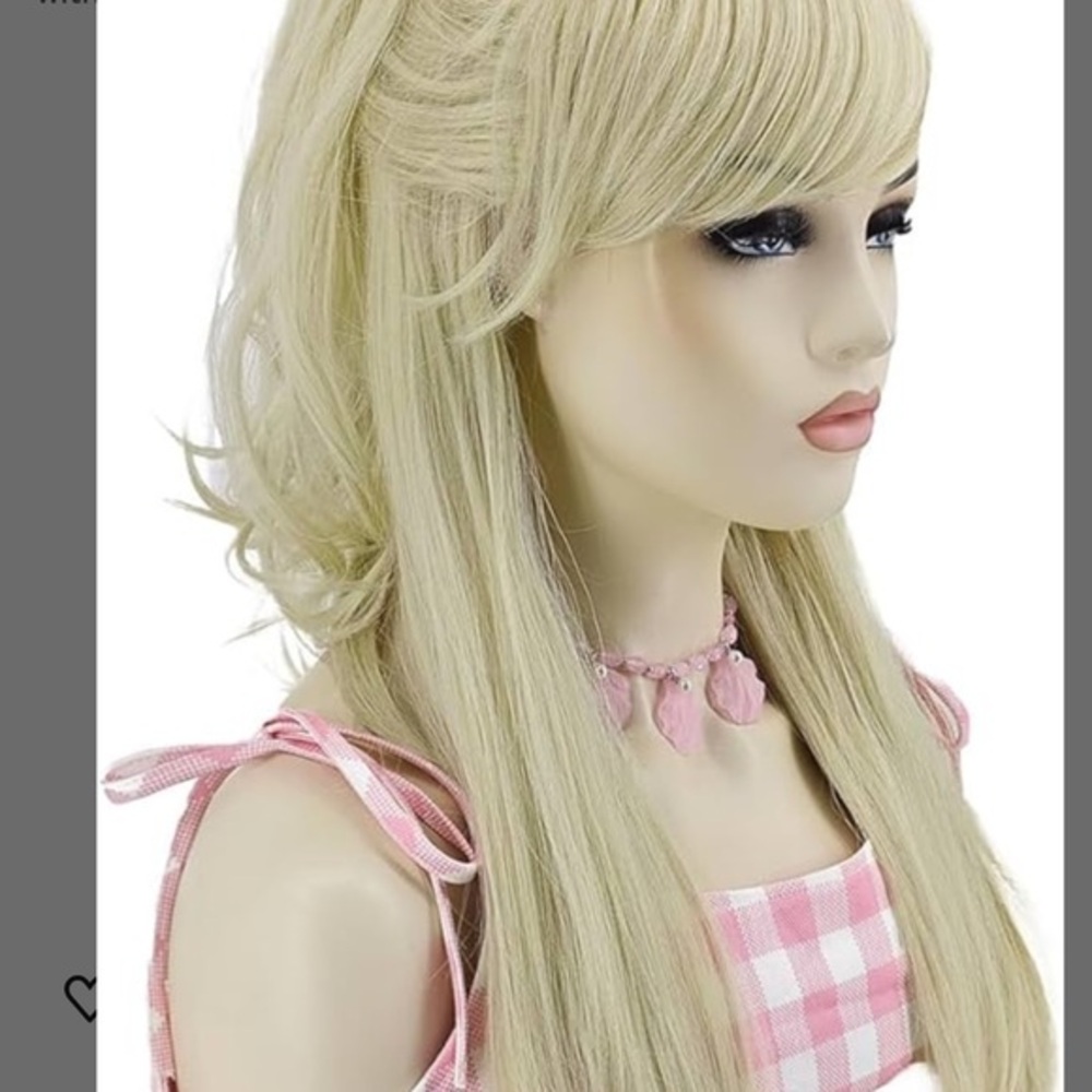 Blond cowgirl wig NWT western wear costume